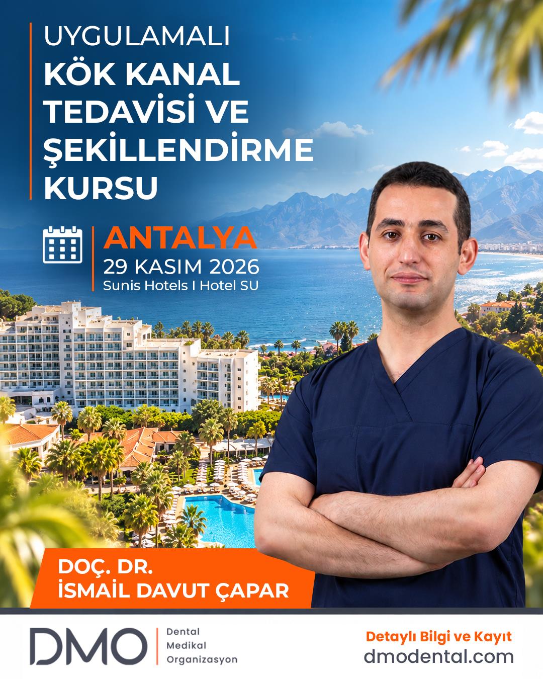 Uygulamalı Kök Kanal Tedavisi ve Döner Aletlerle Şekillendirme Kursu